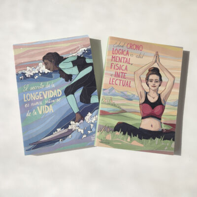 Cuadernos Surfer Pack x2